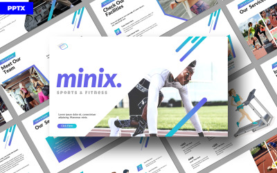 Minix PowerPoint-presentatiesjabloon