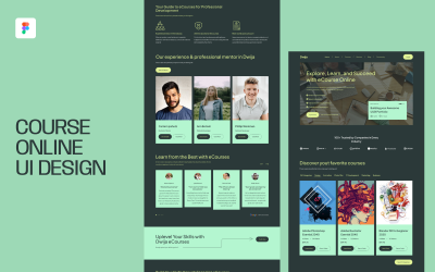 Cursus Online UI-ontwerpsjabloon