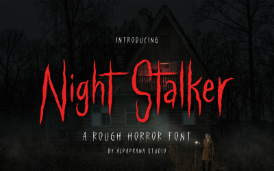 Night Stalker - Hrubé písmo