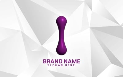 3D Inflate Software Brand I Дизайн логотипу