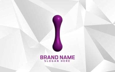 3D Inflate Software Brand I Logo-Design