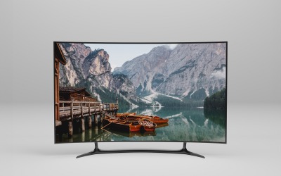 Interior TV PSD Mockup Template