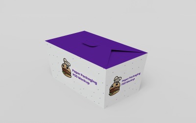 Paper Packaging PSD Mockup