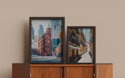 Realistic Frame PSD Mockup