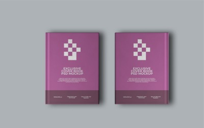 Ексклюзивний шаблон PSD-макета обкладинки книги