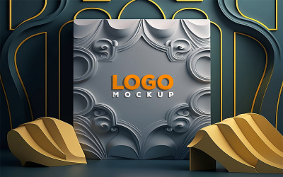 Logo Mockup| Interior Logo Mockup