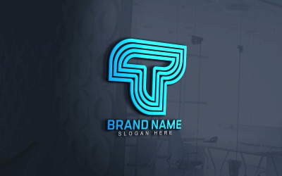 Progettazione del logo Web e app T