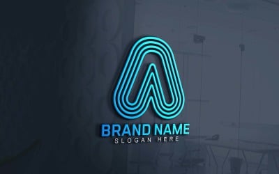 Web And App A Logo Design