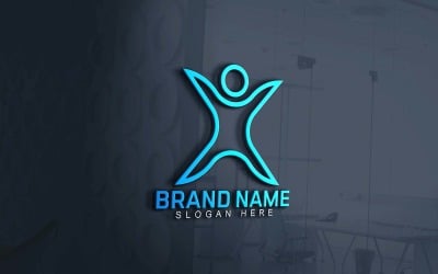 Concept créatif Création de logo de marque