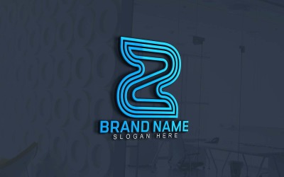 Дизайн логотипу бренду Web і App Z