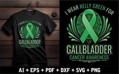 Indosso Kelly Green per la consapevolezza del cancro alla cistifellea