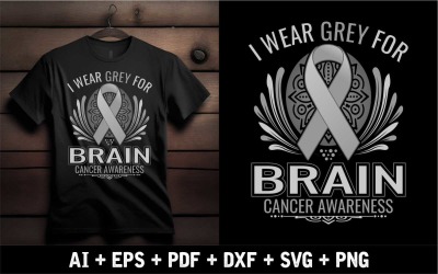 Nosím šedou pro povědomí o rakovině mozku