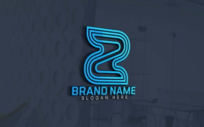 网页和应用程序 Z 品牌标志设计