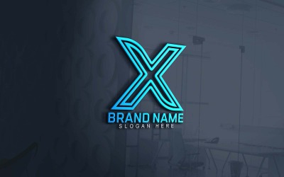 网页和应用程序X品牌标志设计