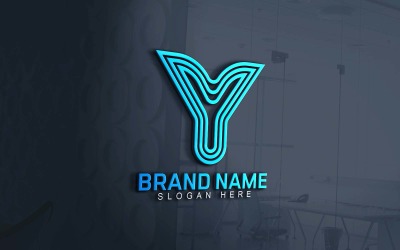 Web And App Y Brand Logo Design