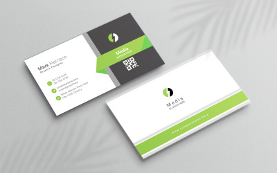 Clean &amp;amp; Professional Business Card Design Template