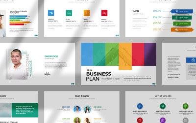 Element prezentacji planu biznesowego w programie PowerPoint