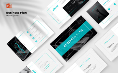 Businessplan PowerPoint-presentatiesjabloon_