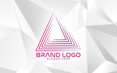 Creatief merklogo-ontwerp - driehoek