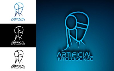 Logo-Design für künstliche Intelligenz