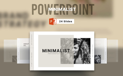 Minimalistisk PowerPoint-presentationsmall&amp;quot;&amp;quot;