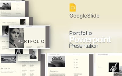 Portfolio-Präsentationsvorlage