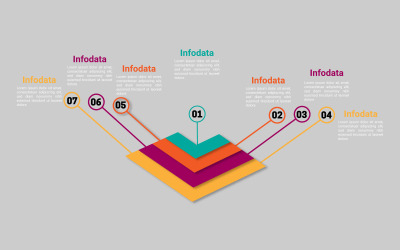 Basit infografik öğelerin sunumu