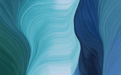 Fondo moderno delle onde dell&amp;#39;insegna orizzontale variopinta