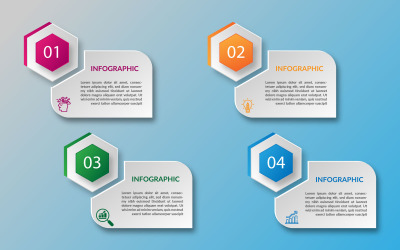 Projekt elementu infograficznego wektora