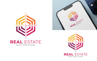 ReadEstate logó tervezősablon