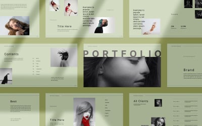 „Portfolio-Präsentationsvorlage“