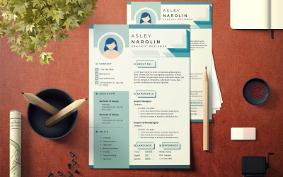 CV Profesional Diseñador Gráfico
