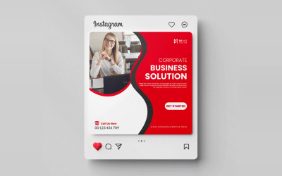 Webinaire en direct sur le marketing numérique et modèle de publication professionnelle sur les réseaux sociaux