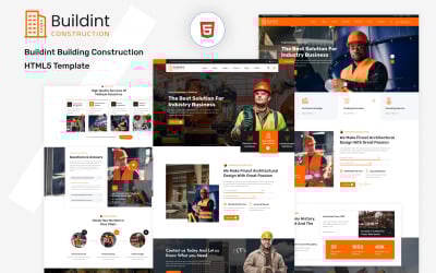 Buildint - Plantilla HTML5 para construcción y edificación