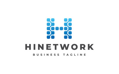 Hinetwork - Logotypmall för bokstaven H