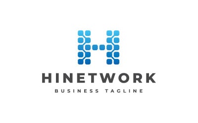 Hinetwork - Modello con logo Lettera H
