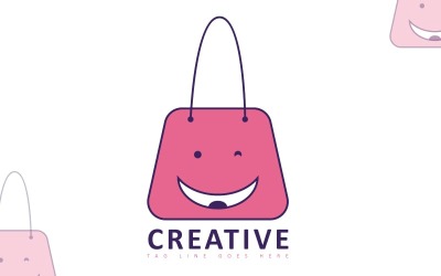 Modèle de logo de commerce électronique - Modèle de logo de boutique en ligne