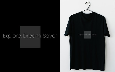 T-shirt - Conception de T-shirt minimaliste