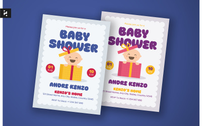 Baby Shower Pozvánka dárek téma