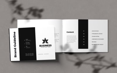 Brand Guidelines Layout Design_ Black Accent