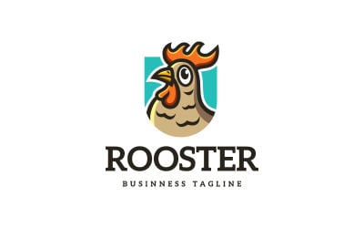 Morning Rooster Logo Template