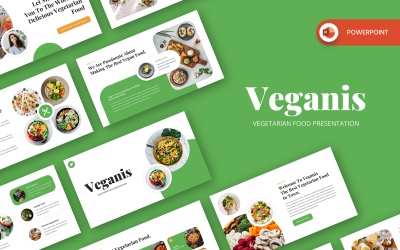 Veganis - Vegetarian Food Powerpoint Template