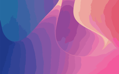 Trendy simple fluid color gradient abstract background.