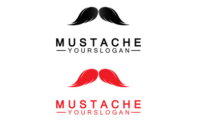 Vector de logotipo de bigoteicon v15