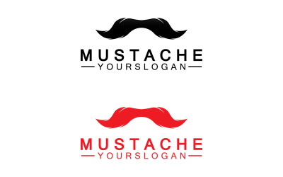 Vector de logotipo de bigoteicon v23