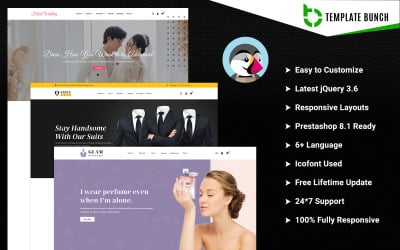 Hitch - Wedding and Suit with Perfume - Responsive Prestashop Theme for eCommerce