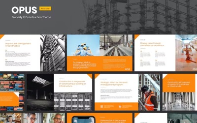 Opus - Property &amp;amp; Construction Keynote Template