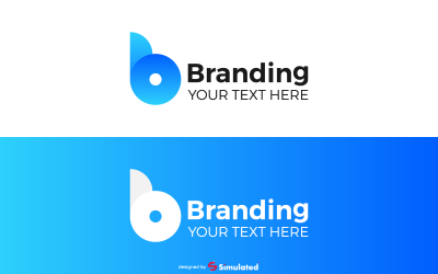 Vector Branding B-Logo-Vorlagen