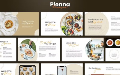 Pienna – Kulinarny Powerpoint