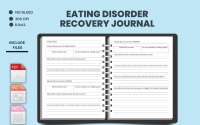 Diario de recuperación de trastornos alimentarios